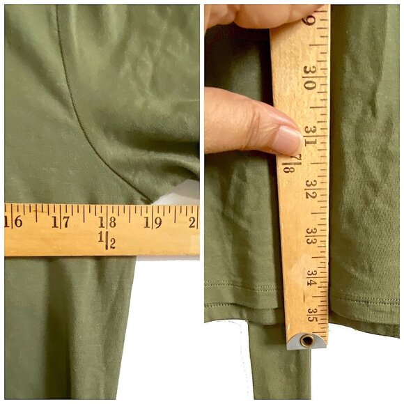 Joie Jadallah moss green ponte dress, size XS, New with tag - Picture 10 of 11